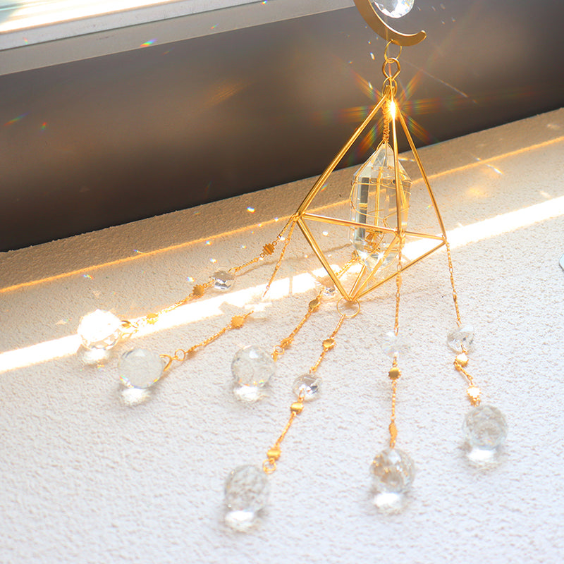 Moon Crystal Suncatcher Prism