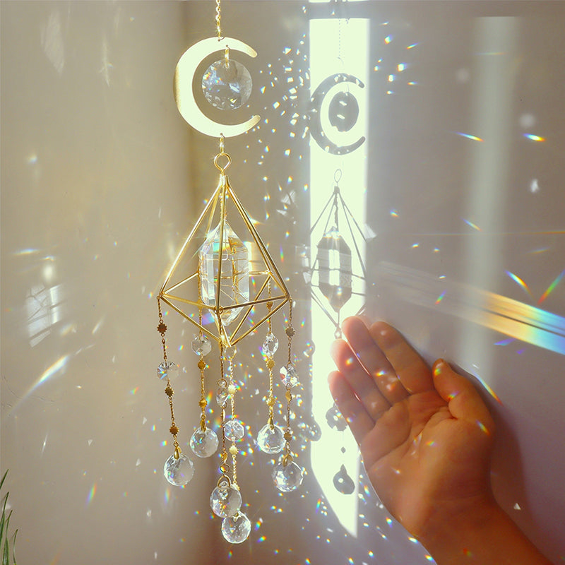 Moon Crystal Suncatcher Prism