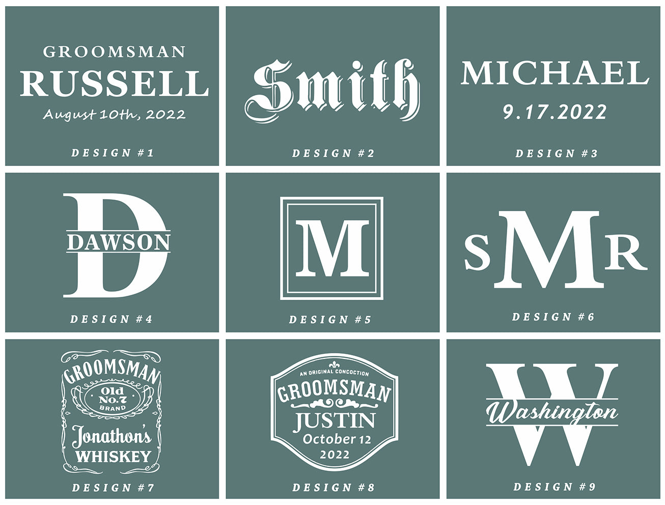 Groomsmen Proposal Box Set Bottle Opener and Flask