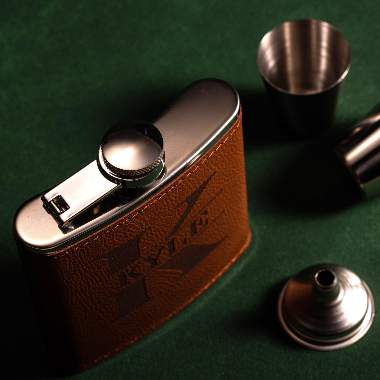Groomsmen Gifts Flask Set