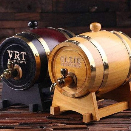 Cool Groomsmen Gifts Personalized Whiskey Barrel
