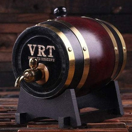 Cool Groomsmen Gifts Personalized Whiskey Barrel