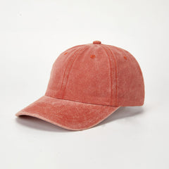 Orange Red 6-Panel No Stitching