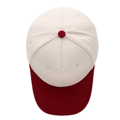 Wine Red/Beige