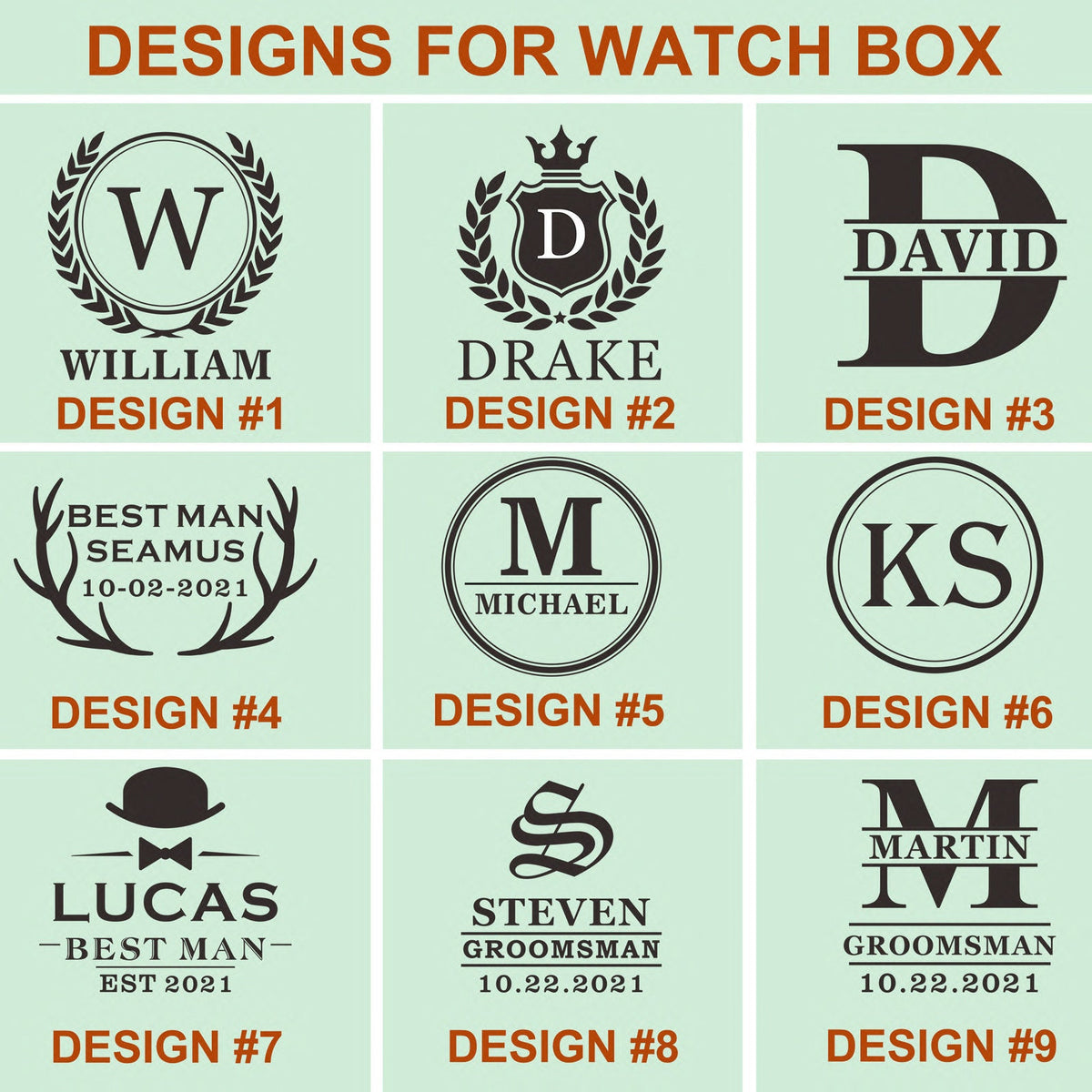 Personalized Wood Watch with Optional Bamboo Gift Box - photo 10