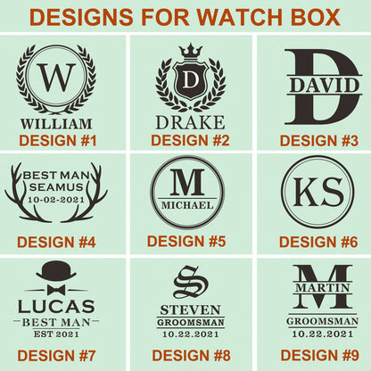 Personalized Wood Watch with Optional Bamboo Gift Box - photo 10