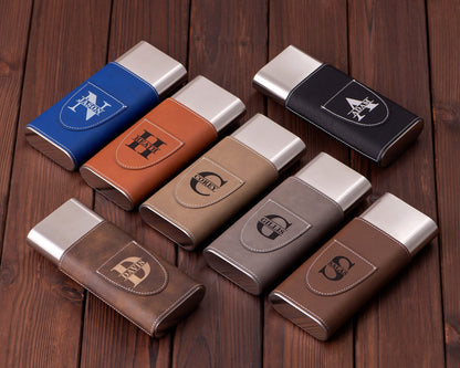 Personalized Travel Cigar Case with Cutter - photo 4