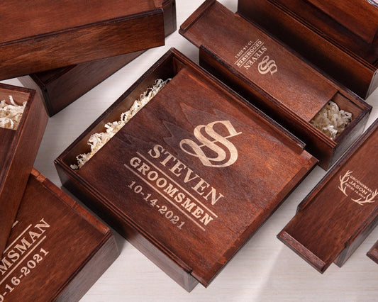 Personalized Wooden Gift Box - Small or Large - photo 1