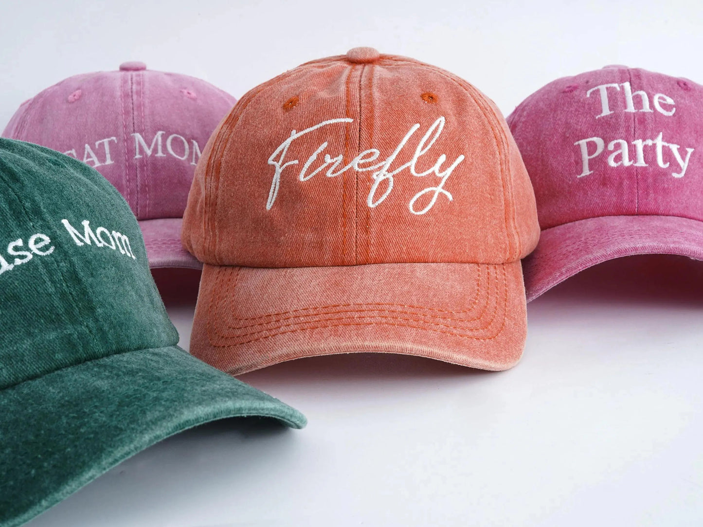 Personalized Embroidered Hat, Custom Logo Baseball Hat, Custom Name Trucker Hat