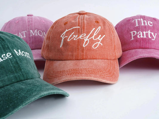 Personalized Embroidered Hat, Custom Logo Baseball Hat, Custom Name Trucker Hat