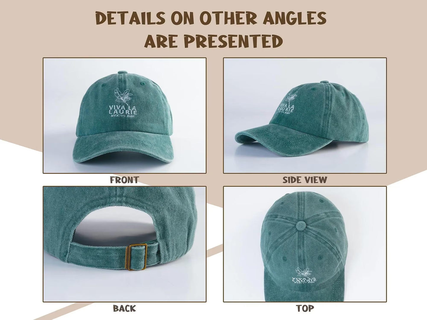 Personalized Embroidered Hat, Custom Logo Baseball Hat, Custom Name Trucker Hat