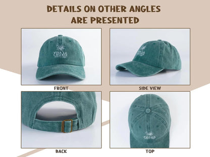 Personalized Embroidered Hat, Custom Logo Baseball Hat, Custom Name Trucker Hat
